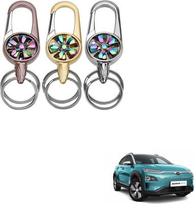 SEMAPHORE Rotating Spinner Design Key Ring for Benz SLS Key Chain