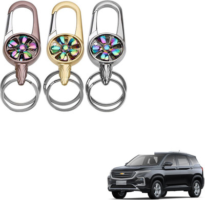 SEMAPHORE Rotating Spinner Design Metal Key Ring for Fiat Linea Classic Key Chain