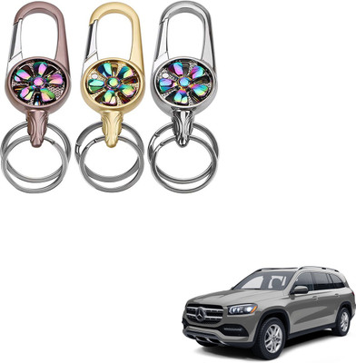 SEMAPHORE Rotating Spinner Design Metal Key Ring for Audi Q5 Key Chain
