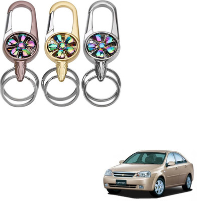 SEMAPHORE Metal Spinner Rotating Design Key Ring For Hyundai Tiburon Key Chain