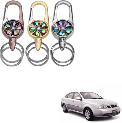 SEMAPHORE Rotating Spinner Design Metal Key Ring for BMW 6 Series Key Chain
