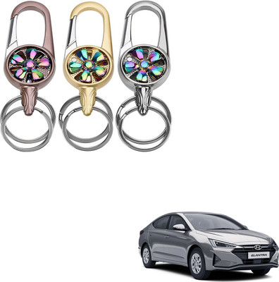 SEMAPHORE Rotating Spinner Design Metal Key Ring for Opel Astra Key Chain