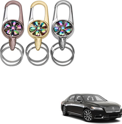 SEMAPHORE Rotating Spinner Design Metal Key Ring for Audi S5 Key Chain