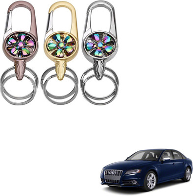 SEMAPHORE Rotating Spinner Design Metal Key Ring for Mercedes Benz AMG GT Key Chain