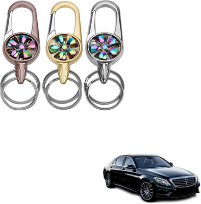SEMAPHORE Rotating Spinner Design Metal Key Ring for Maruti WagonR Stingray Key Chain