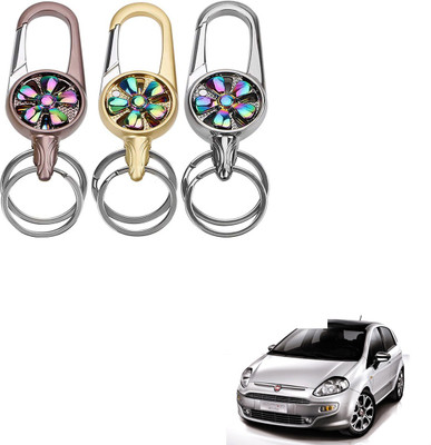 SEMAPHORE Rotating Spinner Design Key Ring for Getz Key Chain