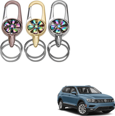 SEMAPHORE Rotating Spinner Design Metal Key Ring for Maruti SX4 Key Chain