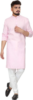 CELLUX Men Kurta Churidar Set