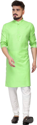 CELLUX Men Kurta Churidar Set