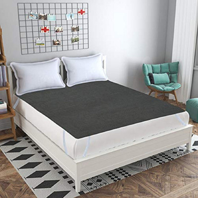 HomeStore-YEP Elastic Strap King Size Waterproof Mattress Cover(Grey)