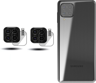 EZGER Back Camera Lens Glass Protector for Samsung Galaxy F62(Pack of: 2)