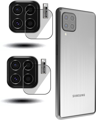 EZGER Back Camera Lens Glass Protector for Samsung Galaxy F62(Pack of: 2)