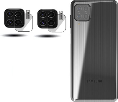EZGER Back Camera Lens Glass Protector for Samsung Galaxy F62(Pack of: 2)