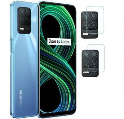 DAFFIN Back Camera Lens Glass Protector for .LENS REALME 8 5G(Pack of: 2)