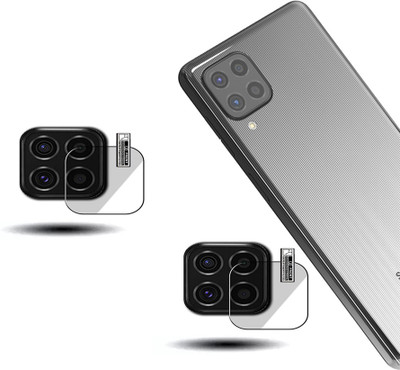 EZGER Back Camera Lens Glass Protector for Samsung Galaxy F62(Pack of: 2)