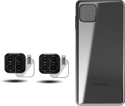 EZGER Back Camera Lens Glass Protector for Samsung Galaxy F62(Pack of: 2)