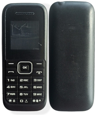imbi Replacement Front Back Middle Body For Samsung GURU plus B110 / Samsung 110 Full Panel(Black)