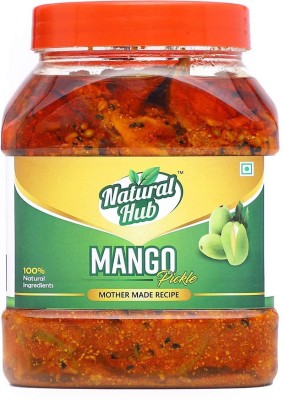 Natural Hub Ghar Ka Bana Yummy Mango Pickle, Aam Ka Achaar, Keri Ka Achaar (The Real Taste Of Homemade) Mango Pickle(1 kg)