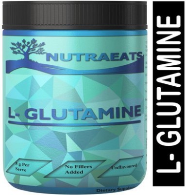 NutraEats Micronised L - Glutamine Powder Supplement (G144) Pro Glutamine(300 g, Unflavored)