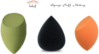 lukaf Beauty Blender Makeup Puff Set Of 3