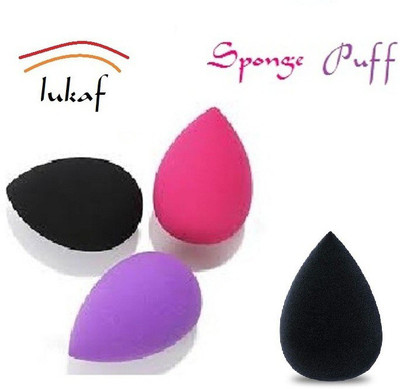 lukaf Beauty Blender Makeup Puff Set Of 4