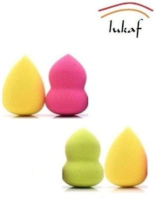 lukaf Beauty Makeup and foundation Sponge pack of 4