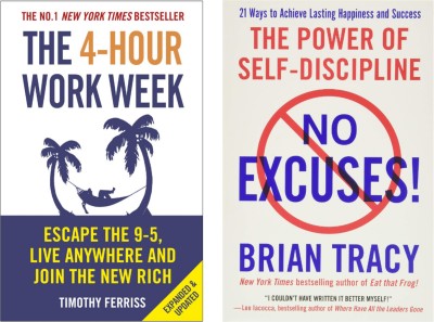 4-Hour Work Week + Power Of Self-Discipline (Best Selling Combo)(Paperback, Tim Ferriss, Brian Tracy)