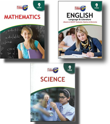Full Mark English, Mathematics, Science Class 9 Cbse 2022(Paperback, Full Mark)