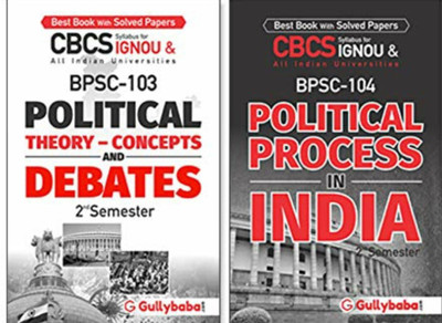 IGNOU BPSC-103 Political Theory- Concepts And Debates & BPSC-104 Political Process In India(Paperback, GPH Panel of Experts)