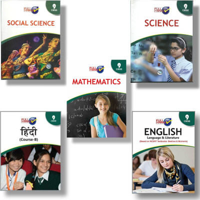 Full Mark Hindi-B, English, Mathematics,Science, Social Science Class 9 Cbse 2022(Paperback, Full mark)