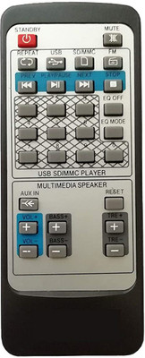 Akshita HT USB SD/MMC Player Compatible For Home Theater System Remote Control  IBELL Remote Controller(Black)