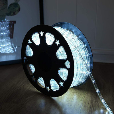 U.R.M. Enterprises 498 LEDs 5 m White Steady Bulb Rice Lights(Pack of 1)