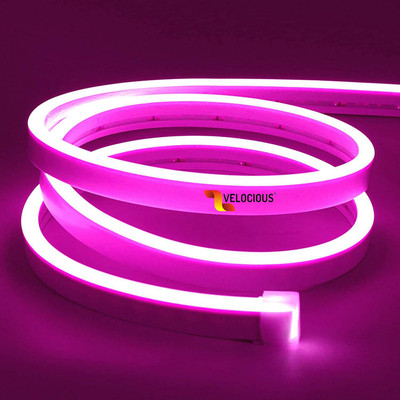 U.R.M. Enterprises 1 LEDs 5 m Pink Steady Bulb Rice Lights(Pack of 1)