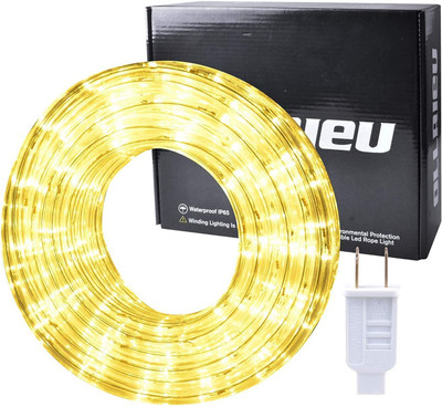 U.R.M. Enterprises 500 LEDs 5 m Yellow Steady Bulb Rice Lights(Pack of 1)