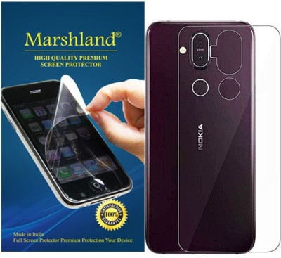MARSHLAND Back Screen Guard for Nokia 8.1(Pack of 1)