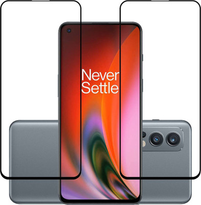 aplexx Edge To Edge Tempered Glass for Oneplus Nord 2 5G, Oneplus Nord 2(Pack of 2)