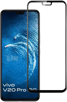 Q Box Edge To Edge Tempered Glass for Vivo V23 5G(Pack of 1)