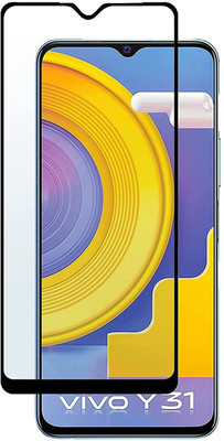 SMM Edge To Edge Tempered Glass for vivo Y31(Pack of 1)
