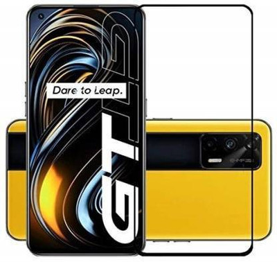 kentop Edge To Edge Tempered Glass for Realme GT 5G + Realme GT(Pack of 1)
