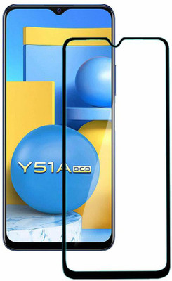 Phono Edge To Edge Tempered Glass for vivo Y51A(Pack of 1)