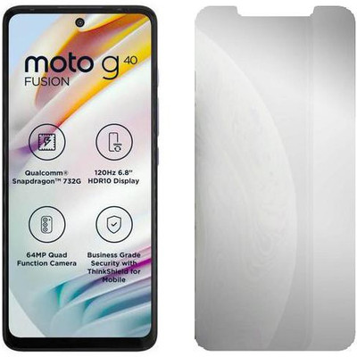 Divine International Impossible Screen Guard for Motorola G40 Fusion(Pack of 1)
