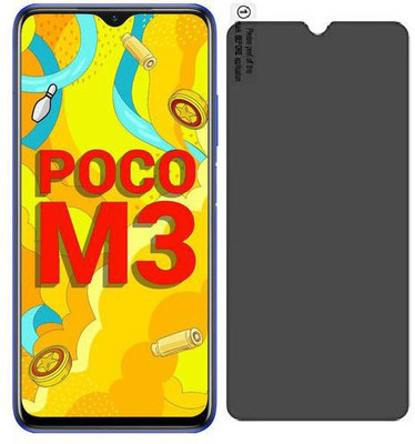 Divine International Impossible Screen Guard for Poco X3(Pack of 1)