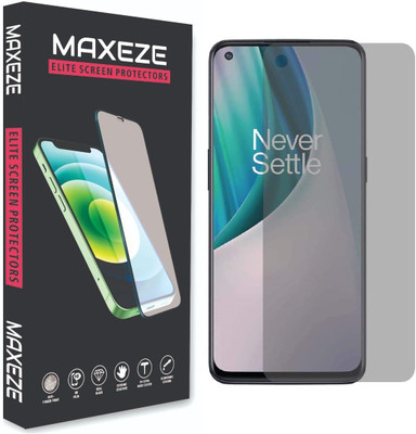 MAXEZE Tempered Glass Guard for OPPO F19 Pro Plus(Pack of 1)