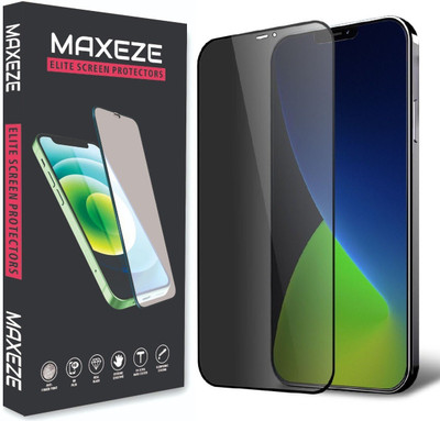 MAXEZE Tempered Glass Guard for Apple iPhone 12 Mini(Pack of 1)