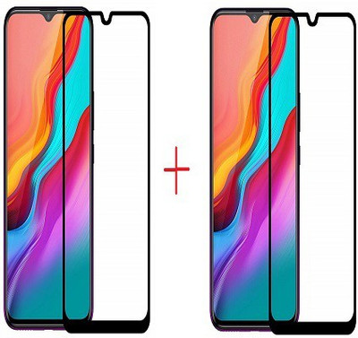 NIMMIKA ENTERPRISES Tempered Glass Guard for infinix smart 5 pro tempered glass 11d(Pack of 2)