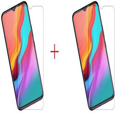 NIMMIKA ENTERPRISES Tempered Glass Guard for infinix smart 5 pro tempered glass(Pack of 2)