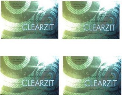 CLEARZIT Acne And Oily Skin Soap(4 x 93.75 g)