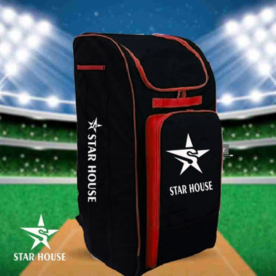 DevSports Best 1 Side Bat Compartment Cricket Kit Bag(Red, Kit Bag)