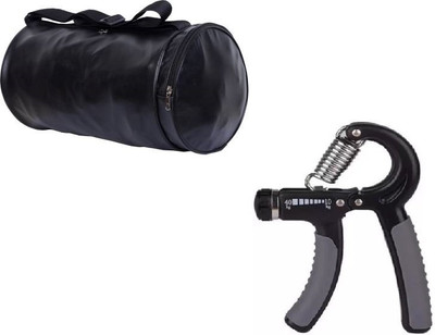 EMMCRAZ Combo Quality Sports Bag/ Bag for gym with Adjustable Heavy Grips Hand Gripper(Kit Bag)