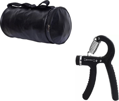 EMMCRAZ Combo Quality Sports Bag/ Bag for gym with Adjustable Heavy Grips Hand Gripper(Kit Bag)